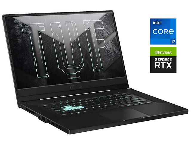 Игровой ноутбук Asus TUF Dash F15 FX516PR / 15.6' (1920x1080) IPS / Intel Core i7-11370H (4 (8) ядра по 3.0 - 4.8 GHz...