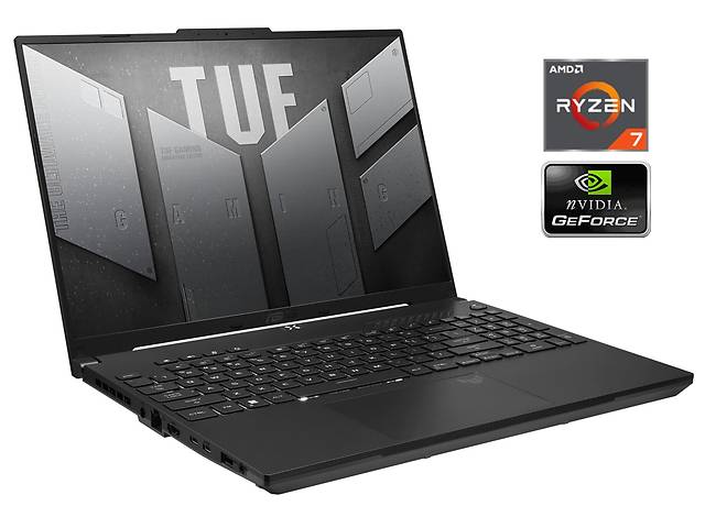 Игровой ноутбук Asus TUF Gaming Advantage A16 FA617NS / 16' (1920x1200) IPS / AMD Ryzen 7 7735HS (8 (16) ядер по 3.2...