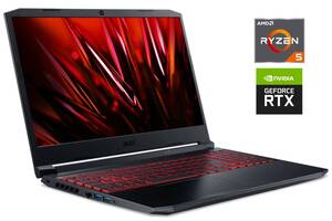 Игровой ноутбук Б-класс Acer Nitro 5 AN515-45 / 15.6' (1920x1080) IPS / AMD Ryzen 5 5600H (6 (12) ядер по 3.0 - 4.2 G...