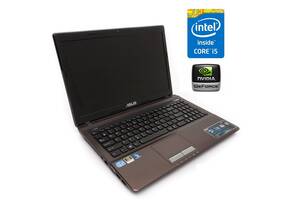 Ноутбук Б-класс Asus K53SV/ 15.6' (1366x768)/ i5-2410M/ 4GB RAM/ 120GB SSD/ GeForce GT 540M 2GB