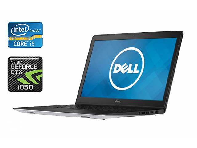 Игровой ноутбук Б-класс Dell Inspiron 15 5557 / 15.6' (1920x1080) TN / Intel Core i5-7300HQ (4 ядра по 2.5 - 3.5 GHz)...