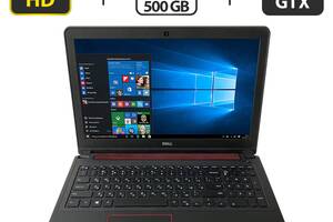 Игровой ноутбук Б-класс Dell Inspiron 15-7559 / 15.6' (1920x1080) IPS / Intel Core i5-6300HQ (4 ядра по 2.3 - 3.2 GHz...