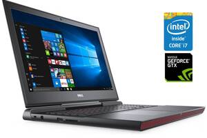 Игровой ноутбук Б-класс Dell Inspiron 15 Gaming 7567 / 15.6' (1920x1080) TN / Intel Core i7-7820HQ (4 (8) ядра по 2.9...