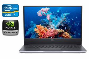 Игровой ноутбук Б-класс Dell Inspiron 7472 / 14' (1920x1080) IPS / Intel Core i7-8550U (4 (8) ядра по 1.8 - 4.0 GHz)...