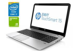 Ноутбук Б-класс HP ENVY TouchSmart 15t-j000/ 15.6' (1366x768) Touch/ i7-4700MQ/ 8GB RAM/ 480GB SSD/ GT 740M 2GB