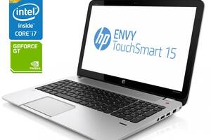 Ноутбук Б-класс HP ENVY TouchSmart 15t-j000/ 15.6' (1366x768) Touch/ i7-4700MQ/ 8GB RAM/ 480GB SSD/ GT 740M 2GB