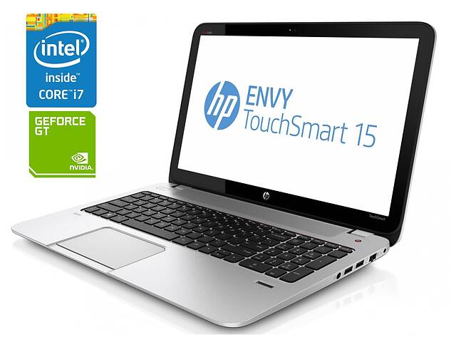 Ноутбук Б-класс HP ENVY TouchSmart 15t-j000/ 15.6' (1366x768) Touch/ i7-4700MQ/ 8GB RAM/ 480GB SSD/ GT 740M 2GB