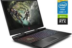 Игровой ноутбук Б-класс HP Omen 15-dc1069wm / 15.6' (1920x1080) IPS / Intel Core i7-9750H (6 (12) ядра по 2.6 - 4.5 G...