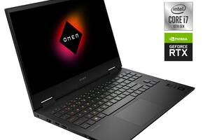 Игровой ноутбук Б-класс HP Omen 15-ek0013dx / 15.6' (1920x1080) IPS / Intel Core i7-10750H (6 (12) ядер по 2.6 - 5.0...