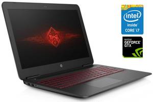 Игровой ноутбук Б-класс HP Omen 15-ex033xd / 15.6' (1920x1080) IPS / Intel Core i7-6700HQ (4 (8) ядра по 2.6 GHz - 3...