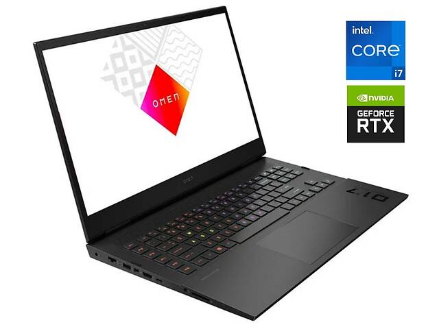 Игровой ноутбук Б-класс HP Omen 17-ck0372nr / 17.3' (1920x1080) IPS / Intel Core i7-11800H (8 (16) ядер по 2.3 - 4.6...