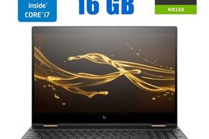 Игровой ноутбук Б-класс HP Spectre x360 15-ch011nr / 15.6' (3840x2160) IPS Touch / Intel Core i7-8550U (4 (8) ядра по...