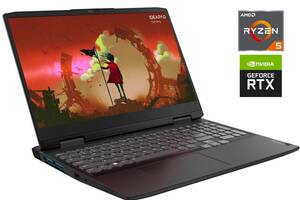 Игровой ноутбук Б-класс Lenovo IdeaPad Gaming 3 15ARH7 / 15.6' (1920x1080) IPS / AMD Ryzen 5 6600H (6 (12) ядер по 3...