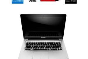 Игровой ноутбук Б-класс Lenovo IdeaPad U410 / 15.6' (1366x768) TN / Intel Core i5-4200M (2 (4) ядра по 2.5 - 3.1 GHz)...