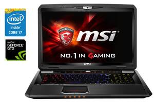 Игровой ноутбук Б-класс MSI GT70 2QD Dominator / 17.3' (1920x1080) TN / Intel Core i7-4710MQ (4 (8) ядра по 2.5 - 3.5...