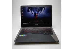 Б/у Игровой ноутбук Asus ROG G752VS-GC118T 17.3' 1920x1080| i7-6700HQ| 8GB RAM| 256GB SSD+1000 HDD| GTX 1070