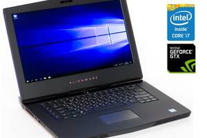Игровой ноутбук Dell Alienware 15 R3 / 15.6' (1920x1080) IPS / Intel Core i7-7700HQ (4 (8) ядра по 2.8 - 3.8 GHz) / 1...