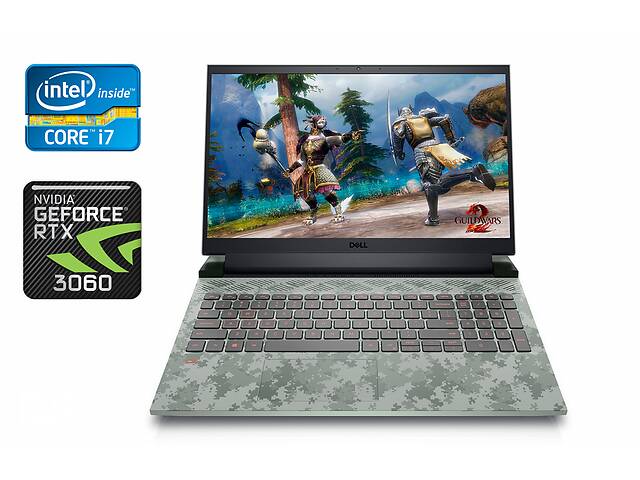 Игровой ноутбук Dell G15 5520 / 15.6' (1920x1080) IPS / Intel Core i7-12700H (14 (20) ядер по 3.5 - 4.7 GHz) / 16 GB...