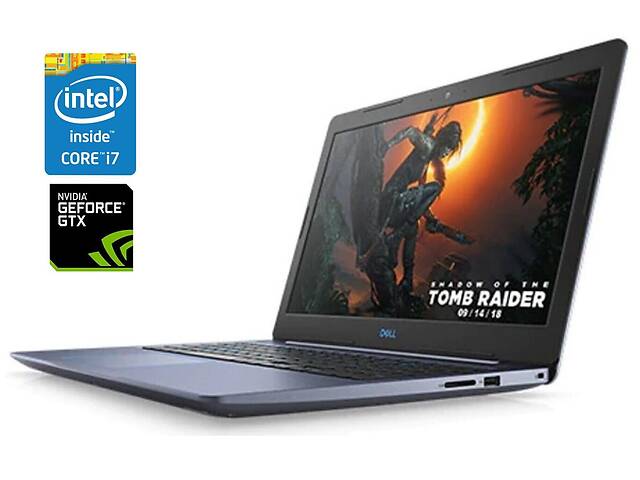 Игровой ноутбук Dell G3 3579 / 15.6' (1920x1080) IPS / Intel Core i7-8750H (6 (12) ядра по 2.2 - 4.1 GHz) / 8 GB DDR4...