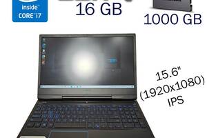 Игровой ноутбук Dell G5 15 5590 / 15.6' (1920x1080) IPS / Intel Core i7-9750H (6 (12) ядер по 2.6 - 4.5 GHz) / 16 GB...