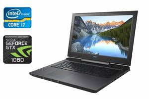 Игровой ноутбук Dell G7 7588 / 15.6' (1920x1080) IPS / Intel Core i7-8750H (6 (12) ядер по 2.2 - 4.1 GHz) / 16 GB DDR...