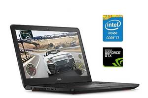 Игровой ноутбук Dell Inspiron 15 7559 / 15.6' (1920x1080) IPS / Intel Core i7-6700HQ (4 (8) ядра по 2.6 - 3.5 GHz) /...