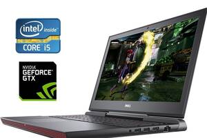Игровой ноутбук Dell Inspiron 15 Gaming 7567 / 15.6' (1920x1080) IPS / Intel Core i5-7300HQ (4 ядра по 2.5 - 3.5 GHz)...