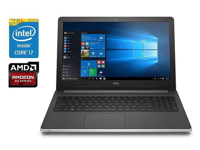 Игровой ноутбук Dell Inspiron 5559 / 15.6' (1920x1080) IPS Touch / Intel Core i7-6500U (2 (4) ядра по 2.5 - 3.1 GHz)...