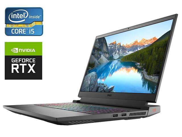 Ноутбук Dell Inspiron G15 5520/ 15.6' (1920x1080)/ i5-12500H/ 8GB RAM/ 256GB SSD/ GeForce RTX 3050 4GB