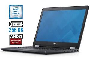 Ноутбук Dell Latitude E5570/15.6' (1366x768)/i7-6600U/8GB RAM/256GB SSD/Radeon R7 M360 2GB