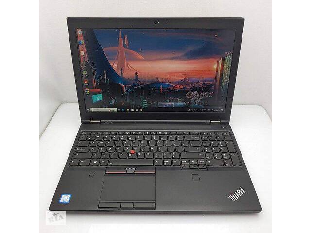 Б/у Ноутбук Lenovo Thinkpad P51s 15.6' 1920x1080| Core i7-7820HQ| 16 GB RAM| 256 GB SSD| Quadro M2200 4GB