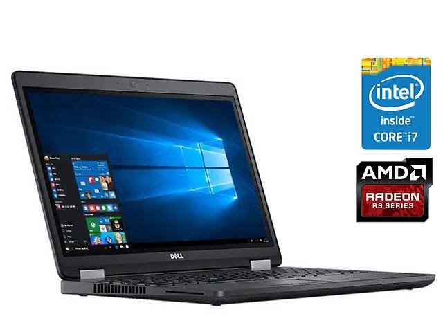 Ноутбук Dell Precision 3510/15.6' (1920x1080) IPS/i7-6820HQ/8GB RAM/250GB SSD/Radeon R9 M360 2GB