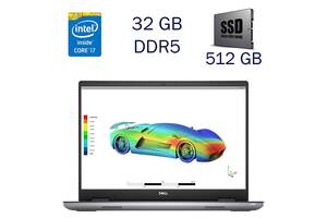 Игровой ноутбук Dell Precision 7670 / 16' (1920x1200) IPS / Intel Core i7-12850HX (16 (24) ядер по 3.4 - 4.8 GHz) / 3...