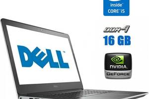 Ноутбук Dell Vostro 5568/15.6' (1920x1080) IPS/i5-7200U/16GB RAM/256GB SSD/GeForce 940MX 4GB/АКБ NEW