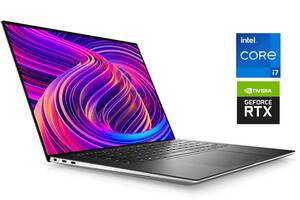 Игровой ноутбук Dell XPS 15 9510 / 15.6' (1920x1080) IPS / Intel Core i7-11800H (8 (16) ядер по 4.6 GHz) / 32 GB DDR4...