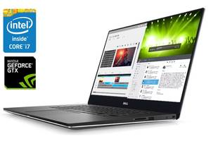 Игровой ноутбук Б-класс Dell XPS 15 9560 / 15.6' (3840x2160) IPS Touch / Intel Core i7-7700HQ (4 (8) ядра по 2.8 - 3...