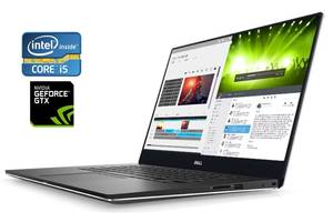 Игровой ноутбук Dell XPS 15 9560 / 15.6' (1920x1080) IPS / Intel Core i5-7300HQ (4 ядра по 2.5 - 3.5 GHz) / 16 GB DDR...