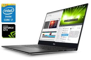 Игровой ноутбук Dell XPS 15 9560 / 15.6' (1920x1080) IPS / Intel Core i7-7700HQ (4 (8) ядра по 2.8 - 3.8 GHz) / 16 GB...