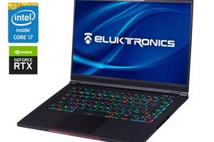 Игровой ноутбук Eluktronics MAG-15 2070 / 15.6' (1920x1080) IPS / Intel Core i7-9750H (6 (12) ядер по 2.6 - 4.5 GHz)...