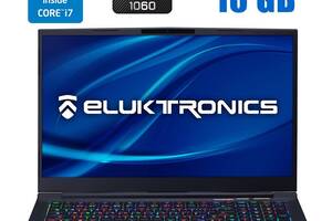 Игровой ноутбук Eluktronics Mech-17 / 17.3' (1920x1080) IPS / Intel Core i7-8750H (6 (12) ядер по 2.2 - 4.1 GHz) / 16...