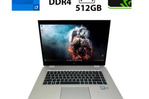 Игровой ноутбук HP EliteBook 1050 G1 / 15.6' (1920x1080) IPS / Intel Core i7-8850H (6 (12) ядер по 2.6 - 4.3 GHz) / 1...