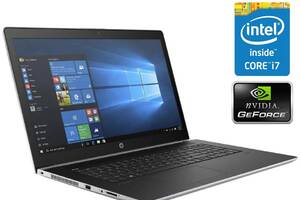 Игровой ноутбук HP ProBook 470 G5 / 17.3' (1920x1080) IPS / Intel Core i7-8550U (4 (8) ядра по 1.8 - 4.0 GHz) / 16 GB...