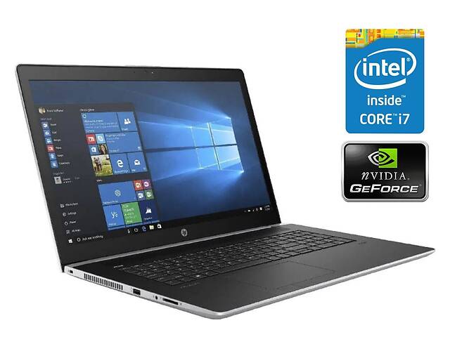 Игровой ноутбук HP ProBook 470 G5 / 17.3' (1920x1080) IPS / Intel Core i7-8550U (4 (8) ядра по 1.8 - 4.0 GHz) / 16 GB...