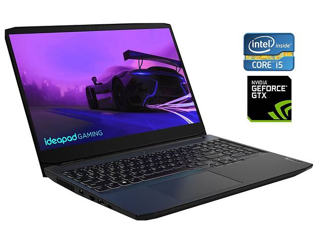 Игровой ноутбук Lenovo IdeaPad Gaming 3 15IHU6 / 15.6' (1920x1080) IPS / Intel Core i5-11300H (4 (8) ядра по 2.6 - 4...