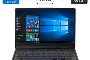 Игровой ноутбук Lenovo IdeaPad Gaming 3 15IMH05 / 15.6' (1920x1080) IPS / Intel Core i5-10300H (4 (8) ядер по 2.5 - 4...