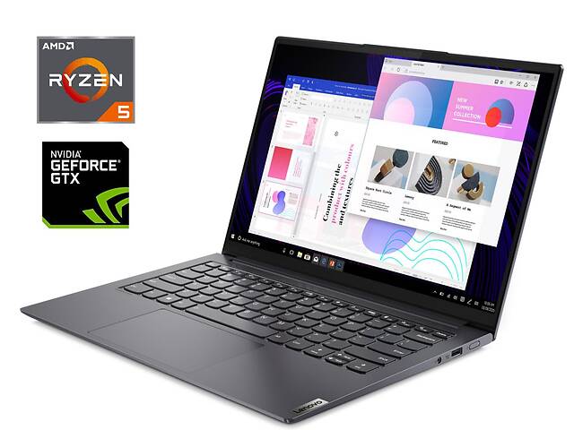 Ноутбук Lenovo IdeaPad Yoga Slim 7 Pro 16ACH6/ 16' (2560x1600) IPS Touch/Ryzen 5 5600H/16GB RAM/512GB SSD/GTX 165...