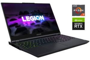 Игровой ноутбук Lenovo Legion 5 15ACH6H / 15.6' (1920x1080) IPS / AMD Ryzen 7 5800H (8 (16) ядер по 3.2 - 4.4 GHz) /...
