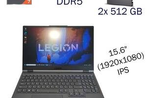 Игровой ноутбук Lenovo Legion 5-15ARH7H / 15.6' (1920x1080) IPS / AMD Ryzen 7 6800H (8 (16) ядер по 3.2 - 4.7 GHz) /...