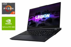 Игровой ноутбук Lenovo Legion 5-17ACH6H / 17.3' (1920x1080) IPS / AMD Ryzen 7 5800H (8 (16) ядер по 3.2 - 4.4 GHz) /...