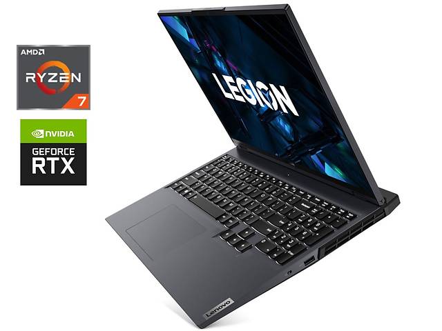 Игровой ноутбук Lenovo Legion 5 Pro 16ACH6H / 16' (2560x1600) IPS / AMD Ryzen 7 5800H (8 (16) ядер по 3.2 - 4.4 GHz)...